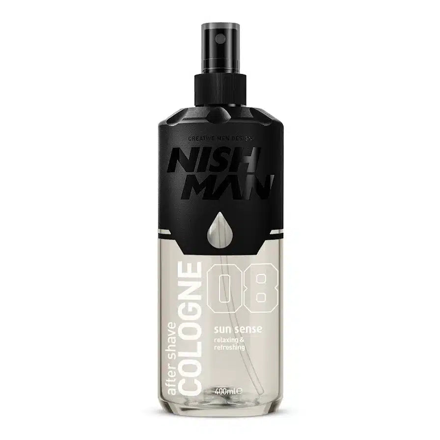 NISHMAN After Shave Cologne Sun Sense N.8 400 ml – Dopobarba Colonia Uomo