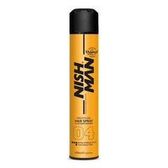 NISHMAN Hair Styling Spray Hold 04 400 ml – Lacca Capelli Tenuta Extra Forte