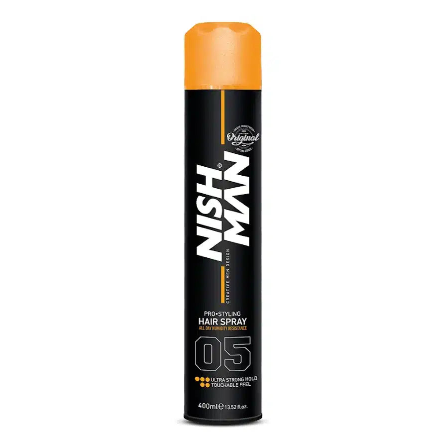 NISHMAN Hair Styling Spray Extra Hold 05 400 ml – Lacca Capelli Tenuta Ultra Forte
