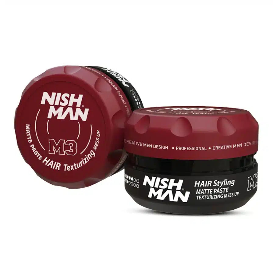 NISHMAN Hair Texturizing Mess Up M3 100 ml – Pasta Capelli Opaca Effetto Texture