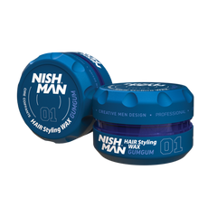 NISHMAN Aqua Hair Styling 01 GumGum 150 ML- Effetto Lucido & Tenuta Forte