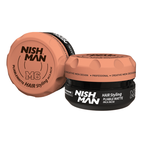 NISHMAN Pliable Matte Hair Styling Inca Inchi M6 100 ml – Cera Capelli Opaca Tenuta Forte