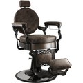 Poltrona Barbiere Vintage - St Louise Marrone- Professionale