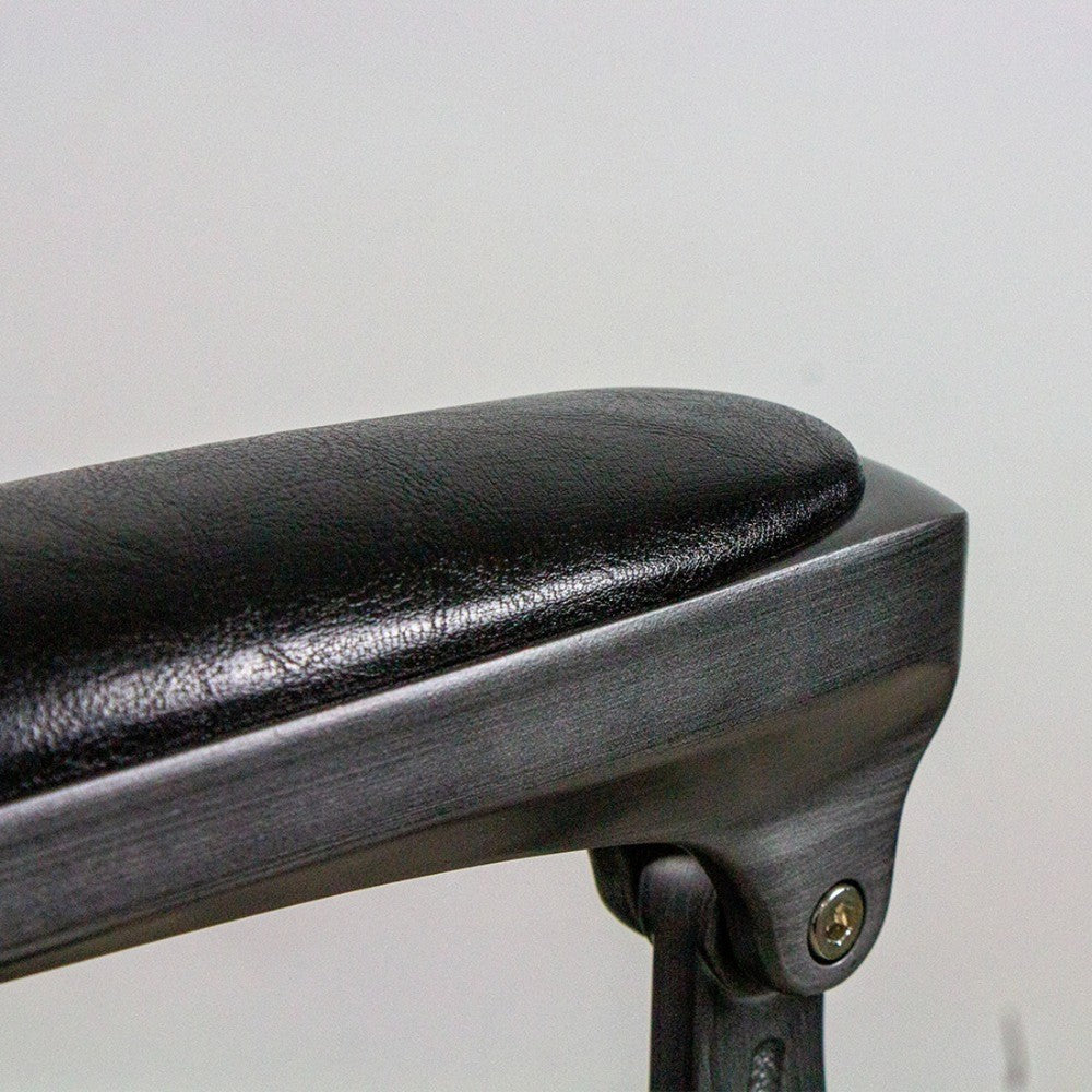 Poltrona Barbiere Vintage - Chaster Grey Brushed- Professionale