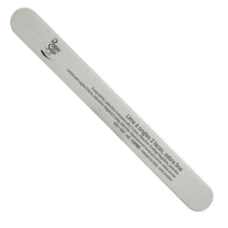 Peggy Sage Limetta 2 Facce Lavabile Diritte- Zebra 400/400- 1 pz