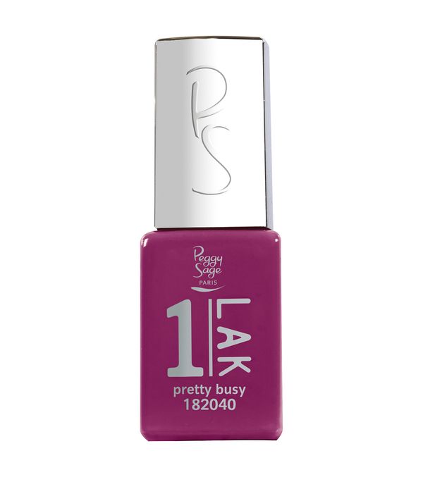 Peggy Sage Smalto Semipermanente 3-IN-1 1-LAK- Pretty Busy- 5 ml