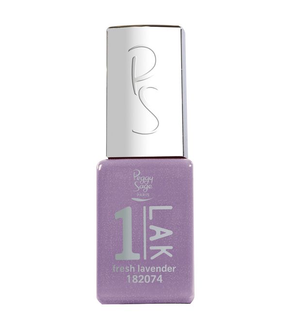 Peggy Sage Smalto Semipermanente 3-IN-1 1-LAK- Fresh Lavender- 5 ml