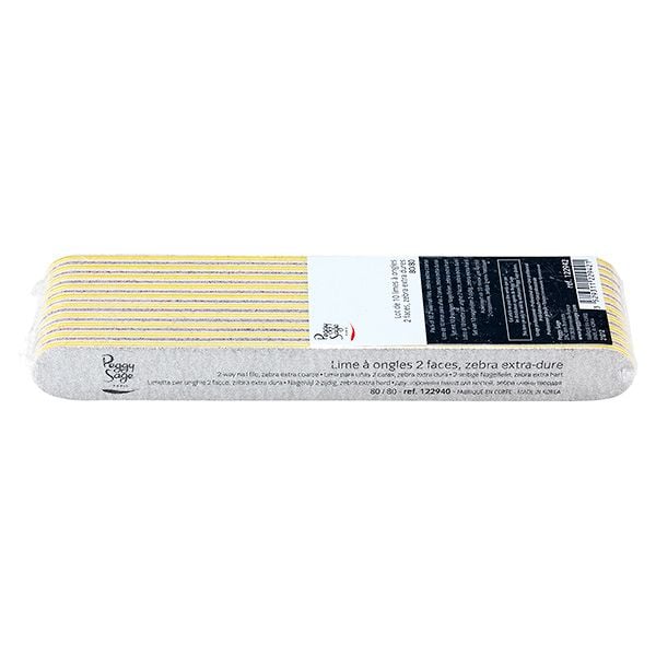 Peggy Sage Limetta 2 Facce Lavabile Diritte- Zebra 80/80- 10 pz