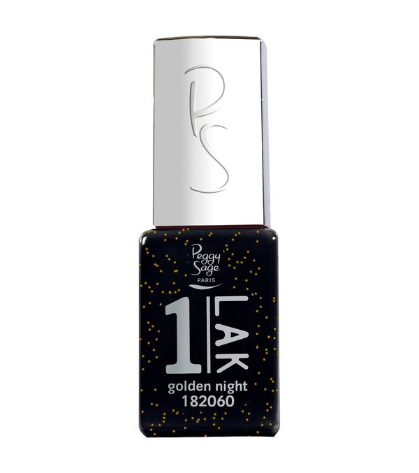 Peggy Sage Smalto Semipermanente 3-IN-1 1-LAK- Golden Night- 5 ml