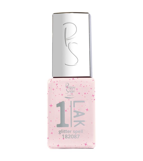 Peggy Sage Smalto Semipermanente 3-IN-1 1-LAK- Glitter Spell- 5 ml