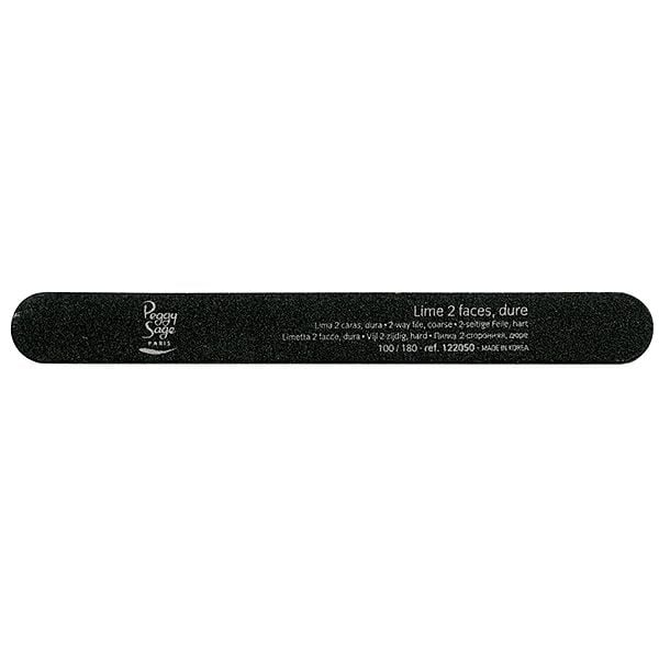 Peggy Sage Limetta 2 Facce Lavabile Diritte- Nere 100/180- 1 pz