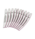 Peggy Sage Limetta 2 Facce Lavabile a Mezzaluna- Zebra Dura 100/100- 10 pz