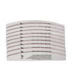 Peggy Sage Limetta 2 Facce Lavabile a Mezzaluna- Zebra Dura 100/100- 10 pz