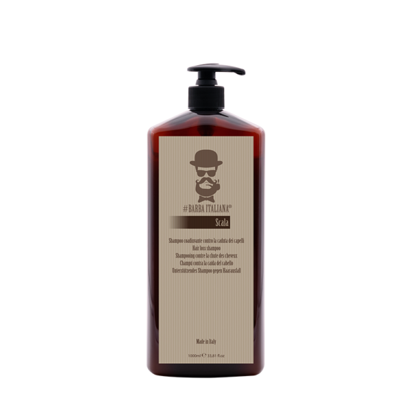 Barba Italiana Scala- Shampoo Coadiuvante Contro la Caduta dei Capelli-