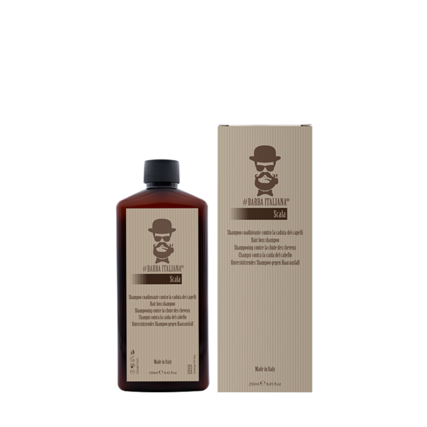 Barba Italiana Scala- Shampoo Coadiuvante Contro la Caduta dei Capelli-