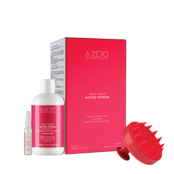 6.ZERO Kit Prevenzione Caduta con Shampoo e Fiale- Active Power-