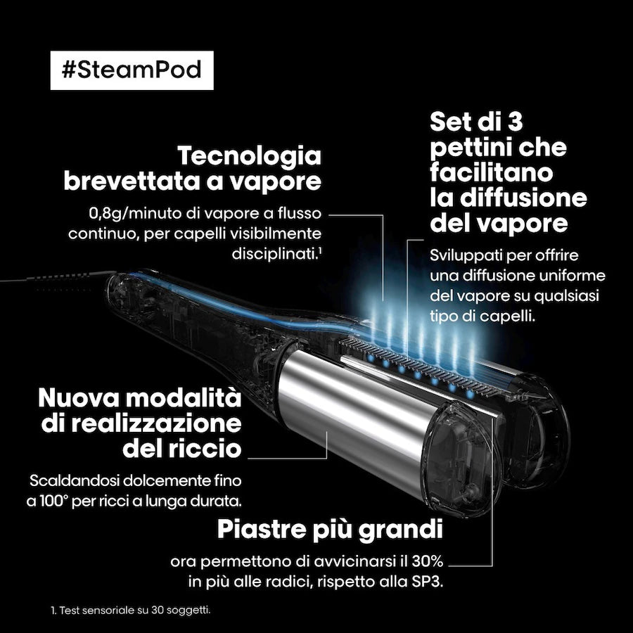 L’Oréal Professionnel SteamPod SteamPod 4.0 Glacial Utopia Piastra Professionale a Vapore