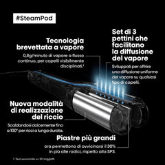 L’Oréal Professionnel SteamPod SteamPod 4.0 Glacial Utopia Piastra Professionale a Vapore