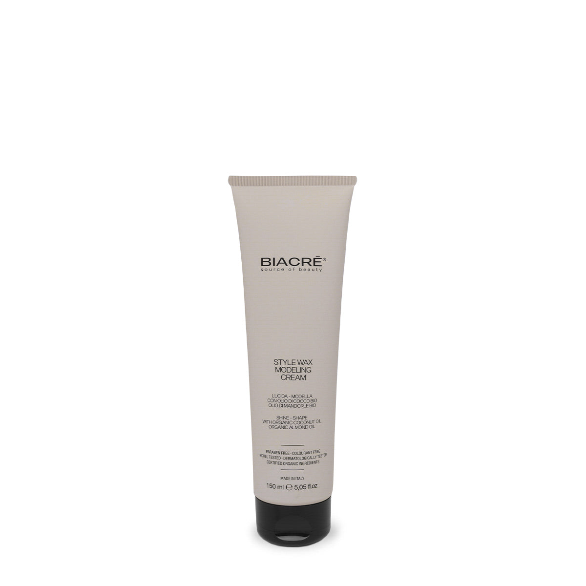 BIACRÉ Style Wax Modeling Cream - Brillantina Modellante - 150 ml