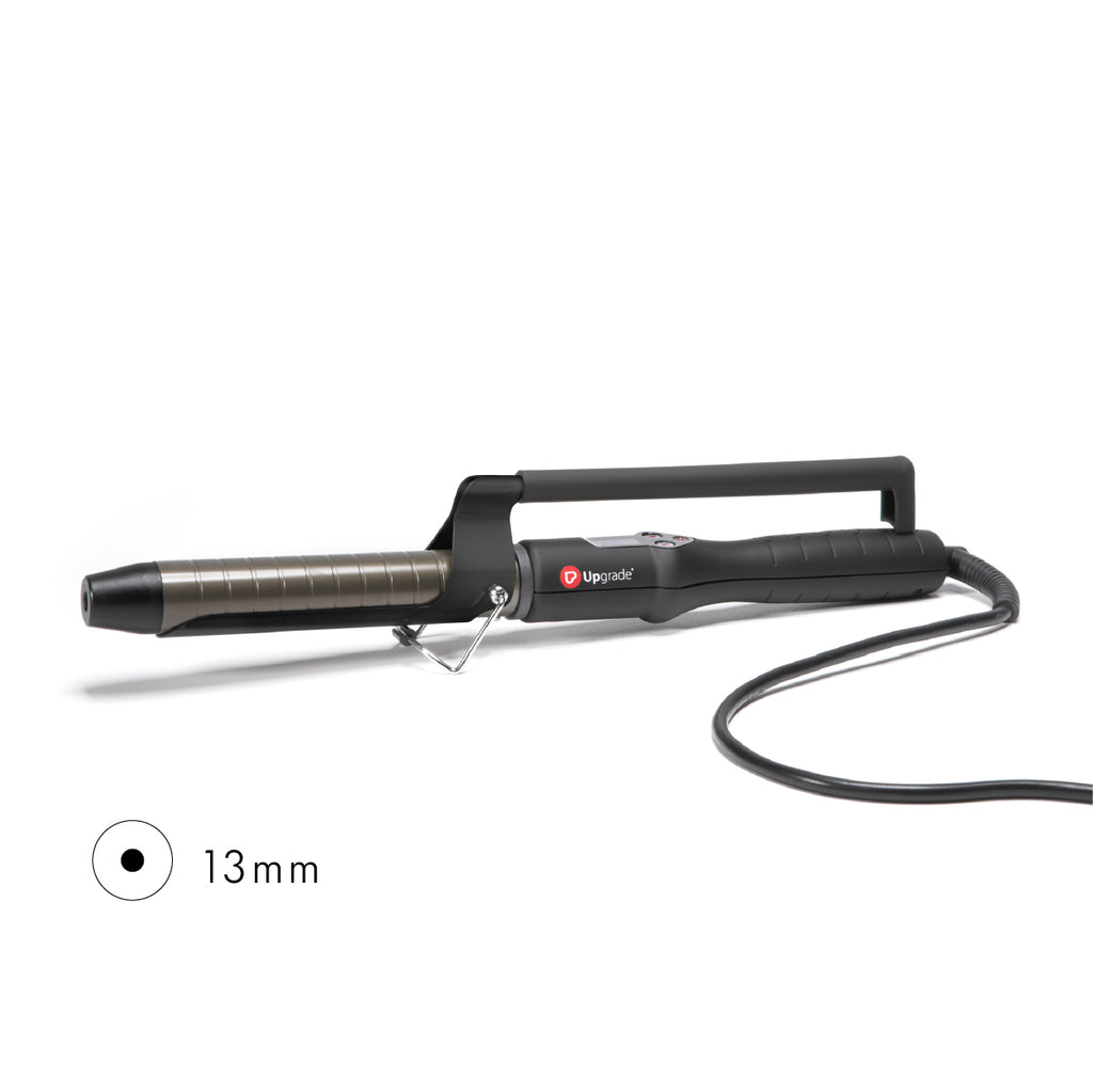Upgrade Titanium Pro Ferro Arricciacapelli Professionale in Titanio con Pinza- 13 mm