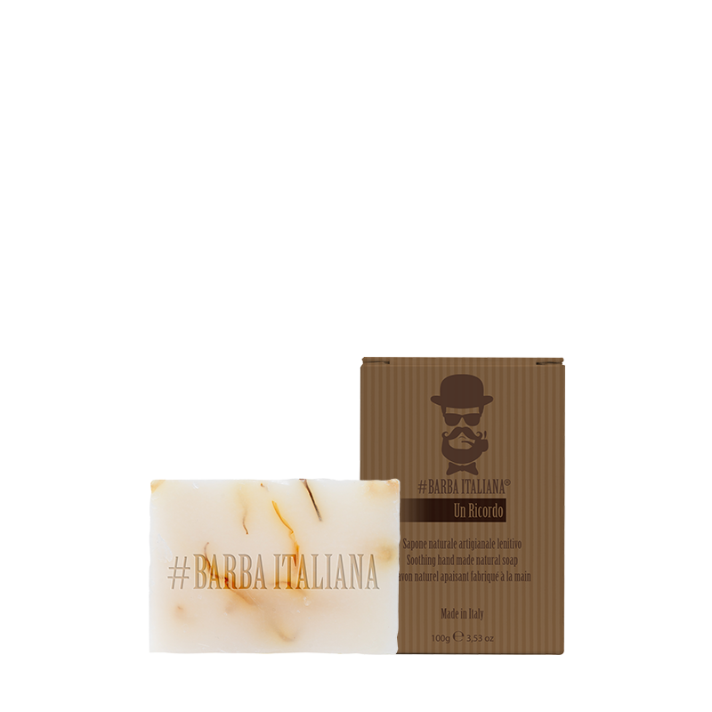 Barba Italiana Pastori Un Ricordo- Sapone Naturale Artigianale Lenitivo- 100 g