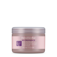 BenHerbe Nutressence Crema Viso Anti-age - Ricostituente al Veleno d' Api- 250 ml